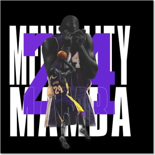 Mamba Mentality T-Shirt Posters and Art